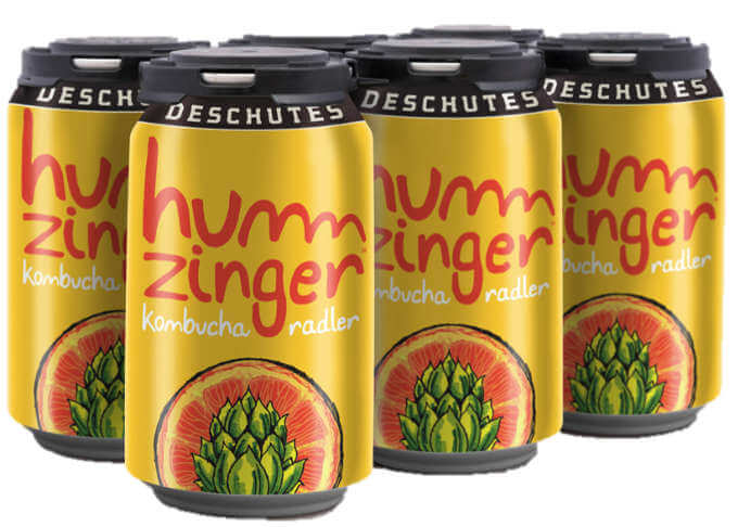 Deschutes Brewery releases Humm Zinger, a kombucha radler collaboration with Humm Kombucha