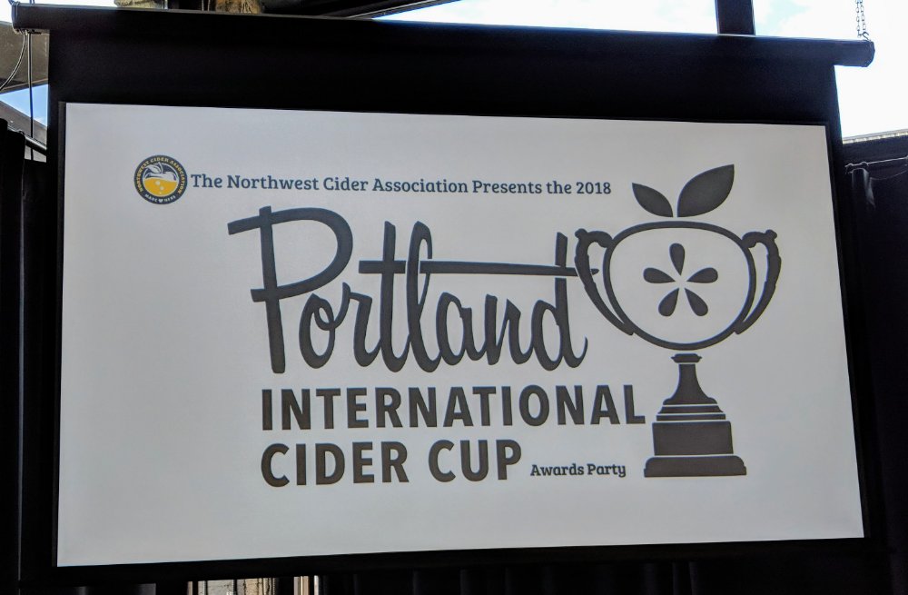 Portland International Cider Cup 2018 award winners