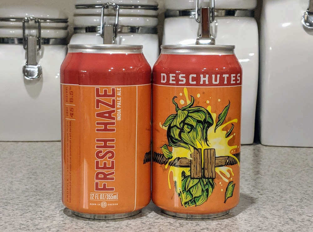 Received: Deschutes Brewery Fresh Haze IPA