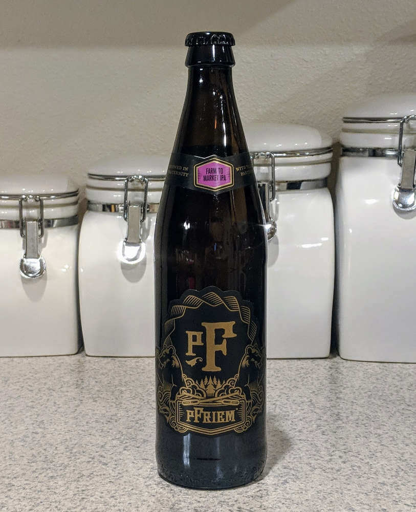 Received: pFriem Farm to Market IPA (collab with Zupan’s)