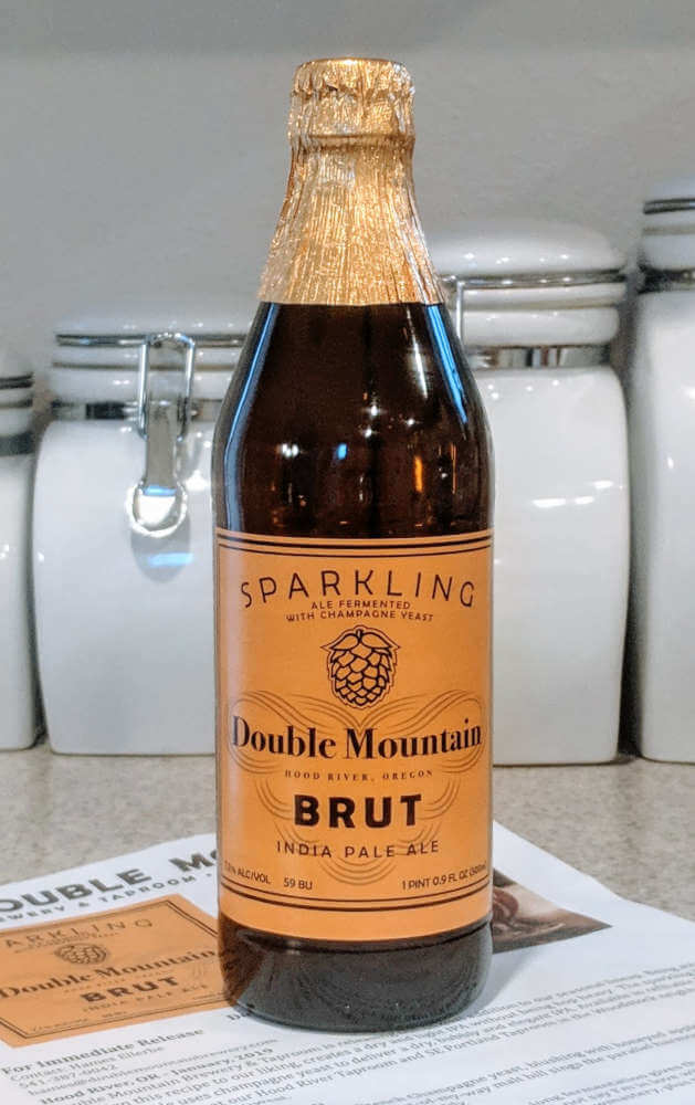 Received: Double Mountain Brut IPA