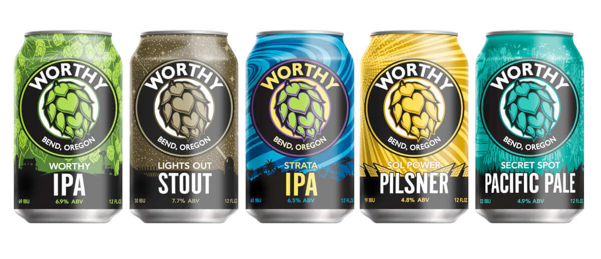 Worthy Brewing announces rebrand with new cans