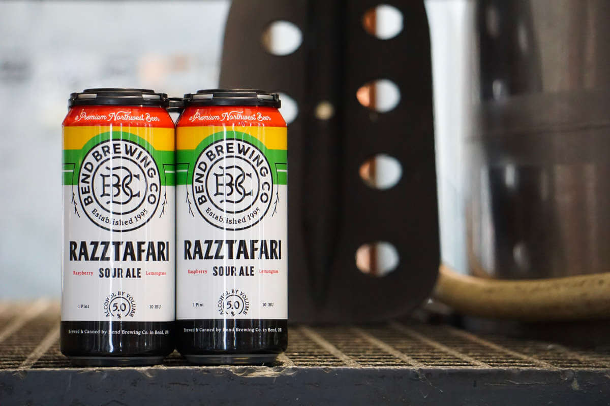 Bend Brewing Company’s Razztafari in cans, and Sour Fest