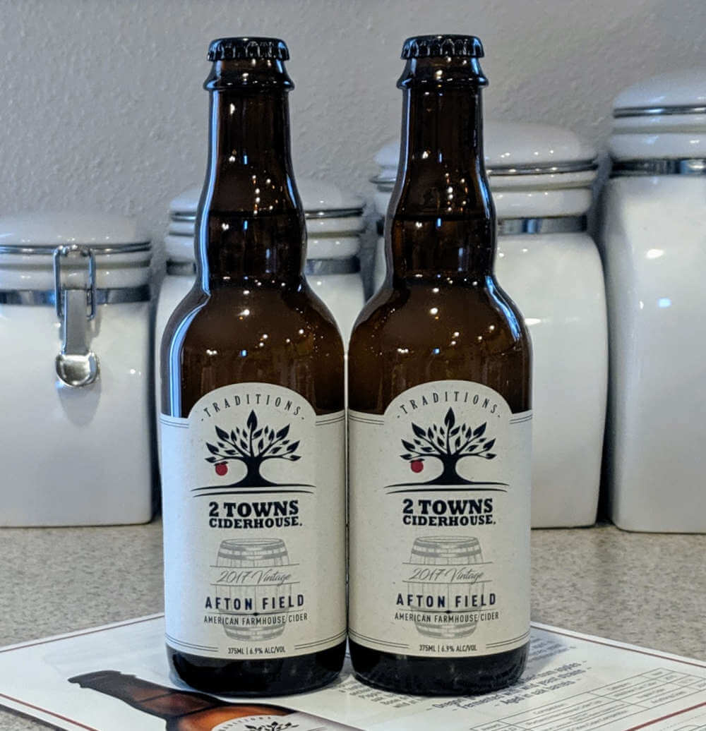 Received: 2 Towns Ciderhouse Afton Field