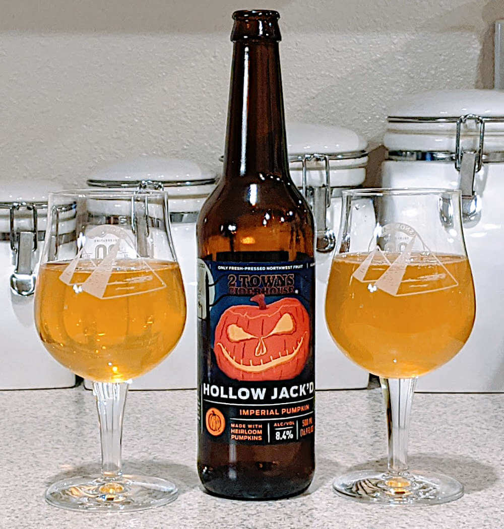 2 Towns Ciderhouse Hollow Jack’d Imperial Pumpkin Cider (Pumpkin Beer Project)