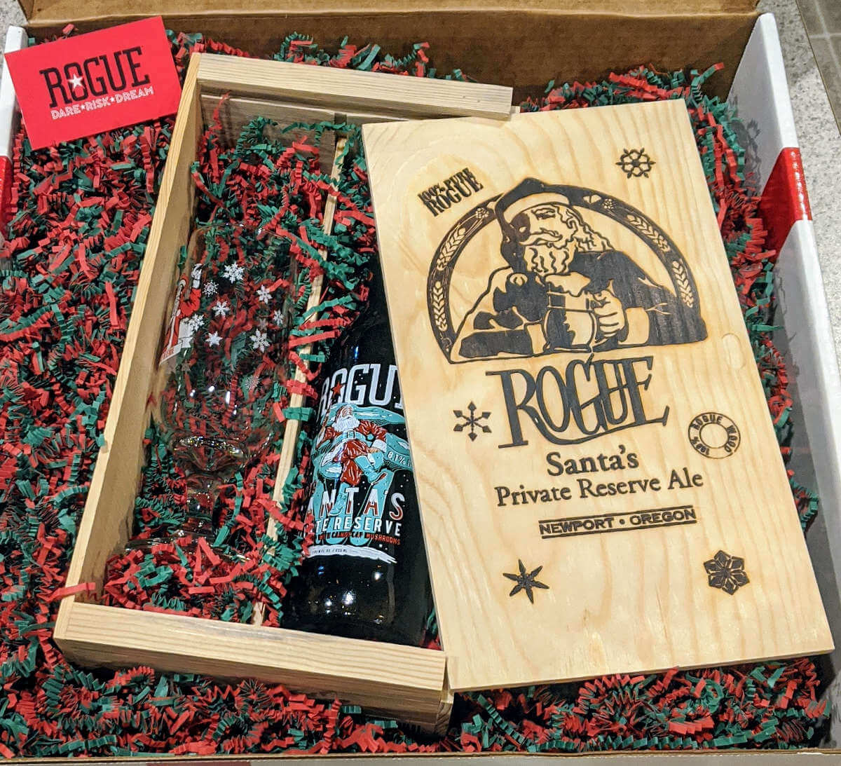 Received: Rogue Ales Santa’s Private Reserve 2019