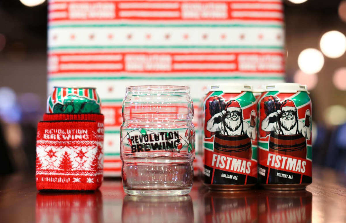 Advent Beer Calendar 2019: Day 5: Revolution Brewing Fistmas Holiday Ale
