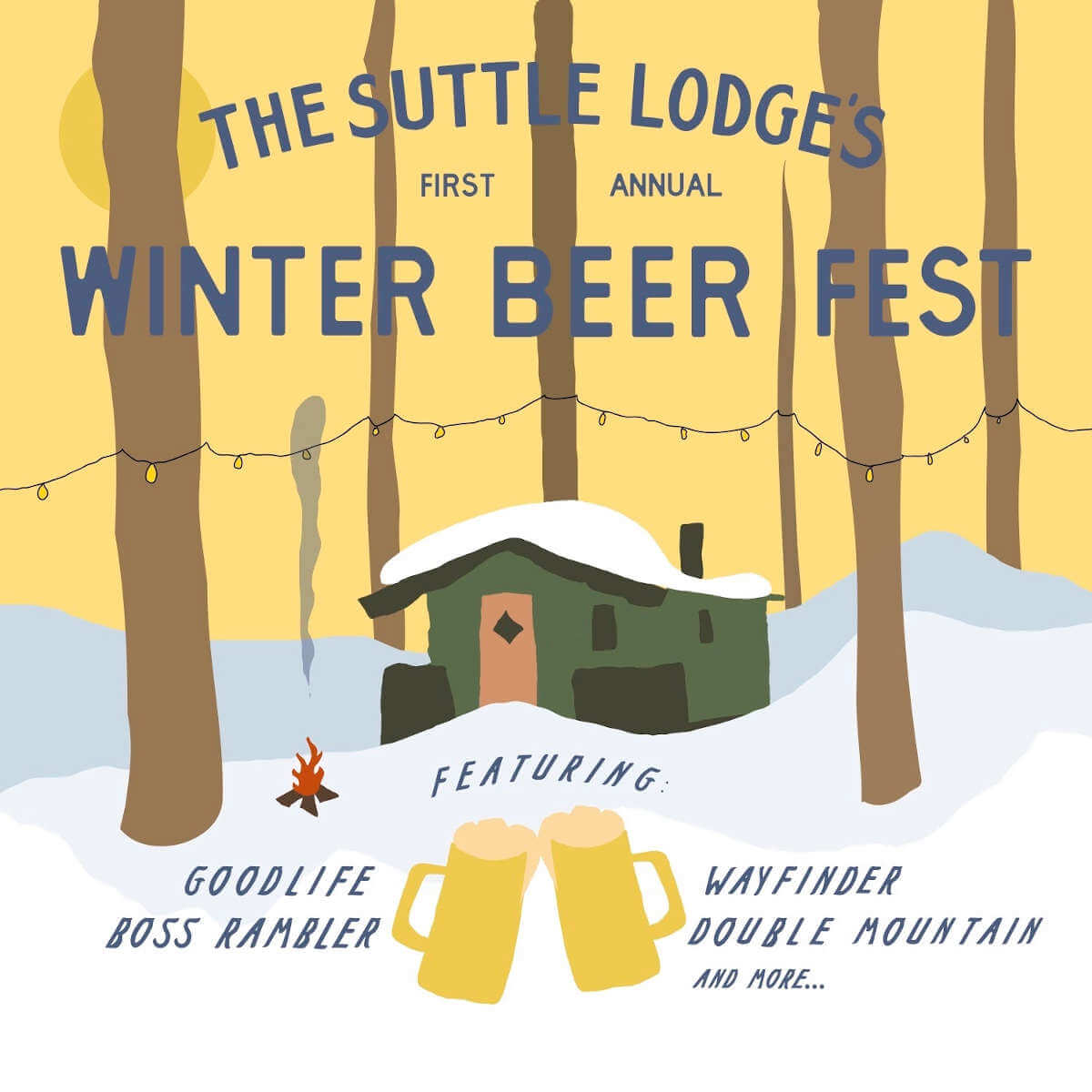 The Suttle Lodge is hosting its first Winter Beer Fest starting January 30