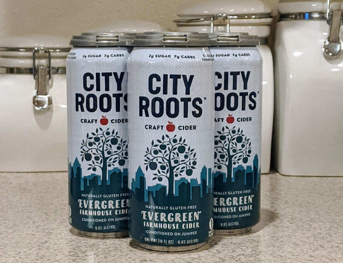 Received: City Roots Evergreen Farmhouse Cider