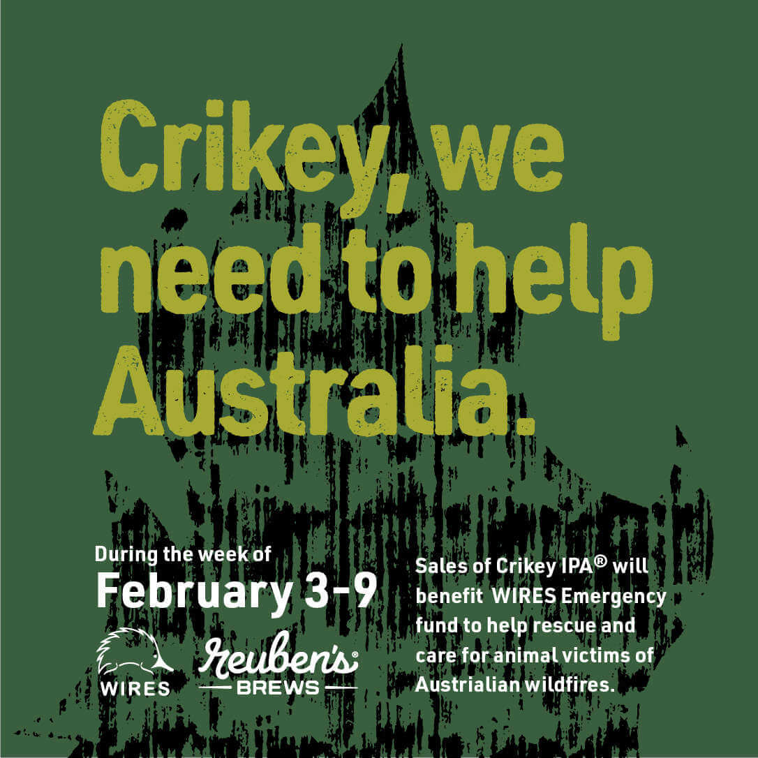 Join Reuben’s Brews in drinking Crikey IPA to help Australia