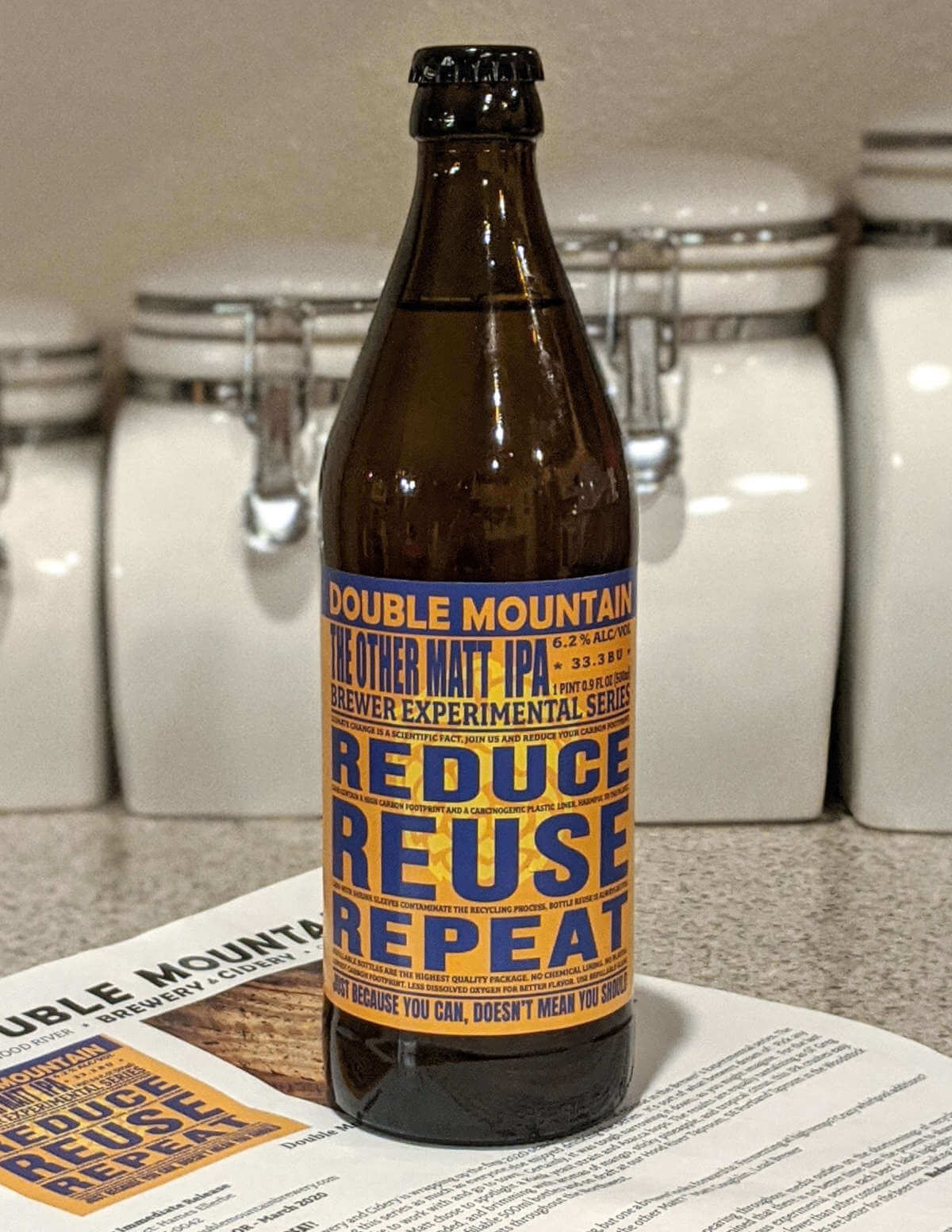 Received: Double Mountain The Other Matt IPA