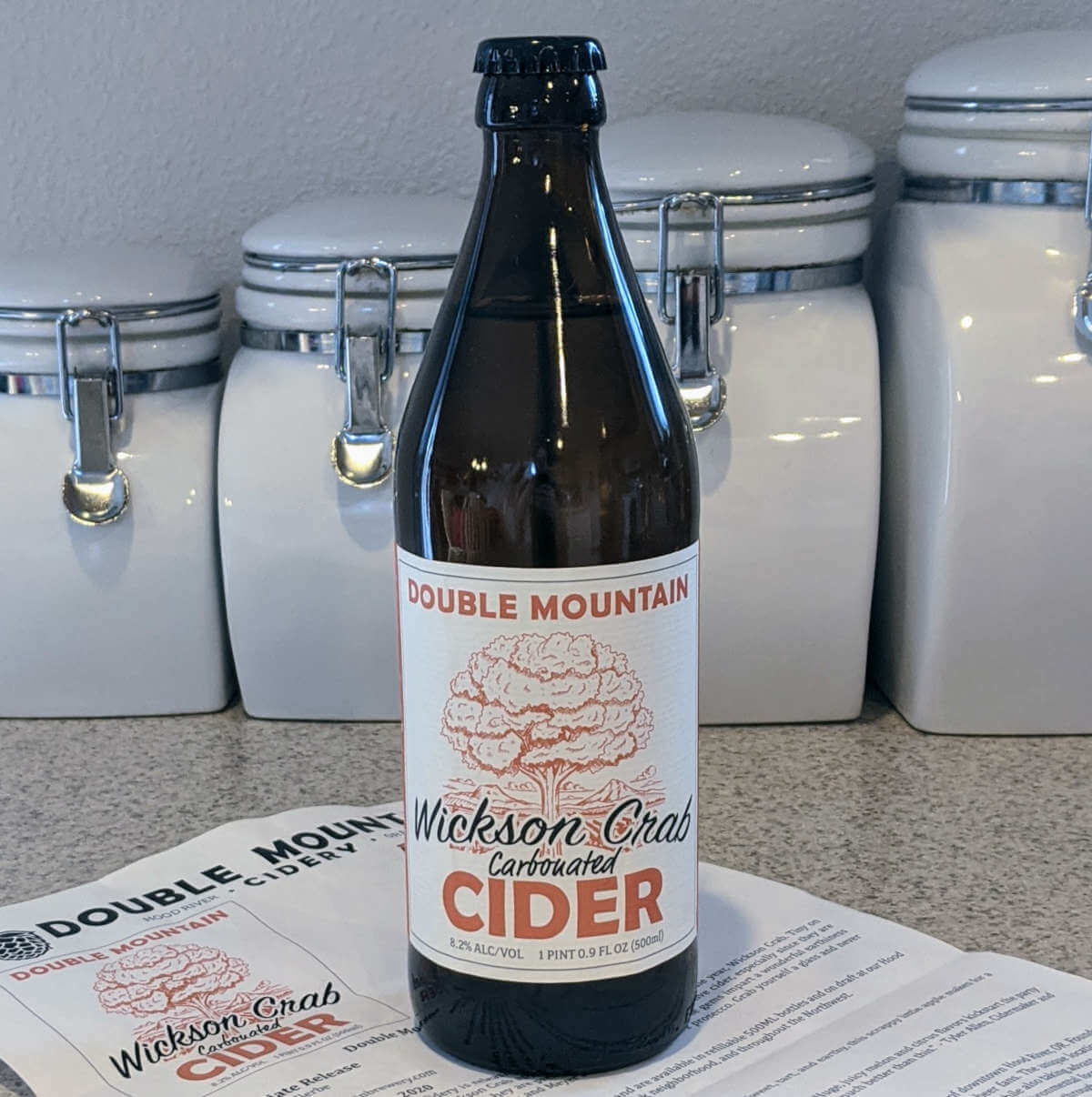 Received: Double Mountain Wickson Crab Cider, 2020 edition