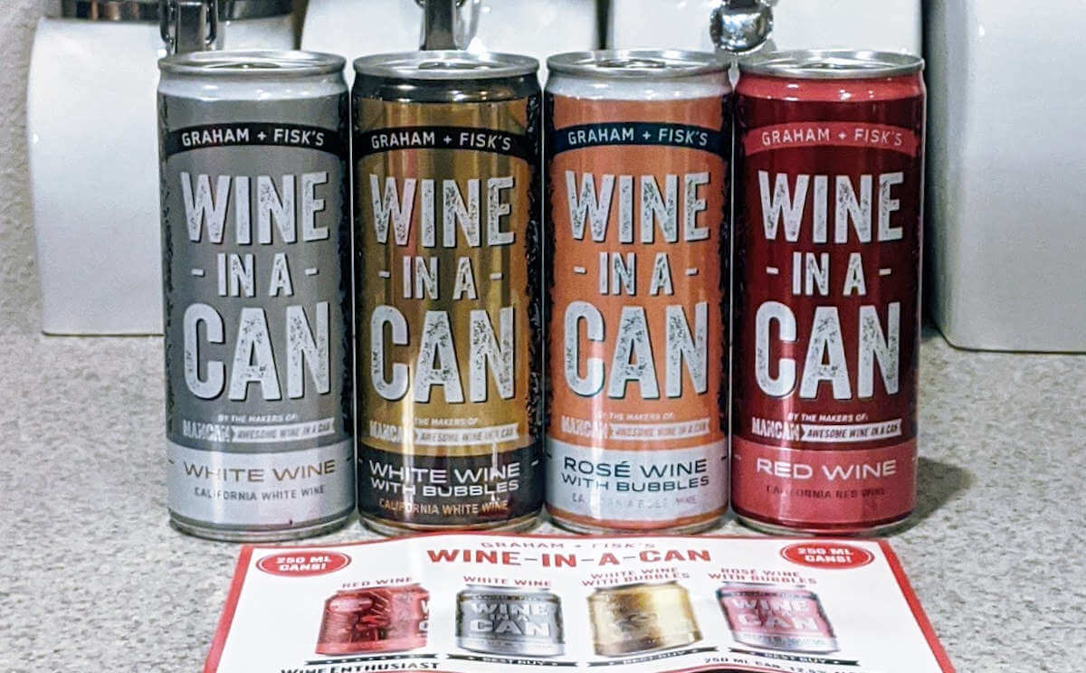 Received: Mancan canned wines