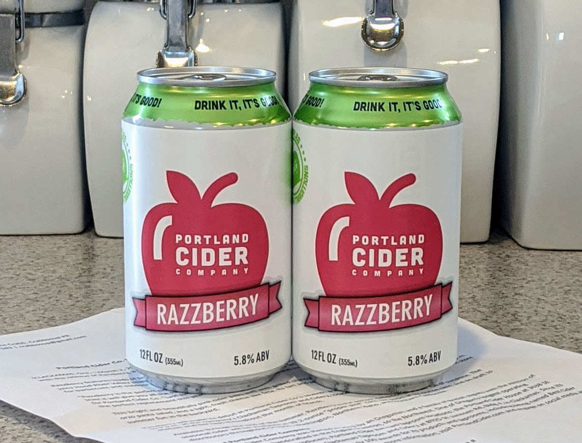 Received: Portland Cider RazzBerry