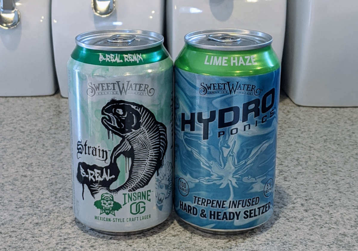 Received: SweetWater Brewery Mexican lager and hard seltzer