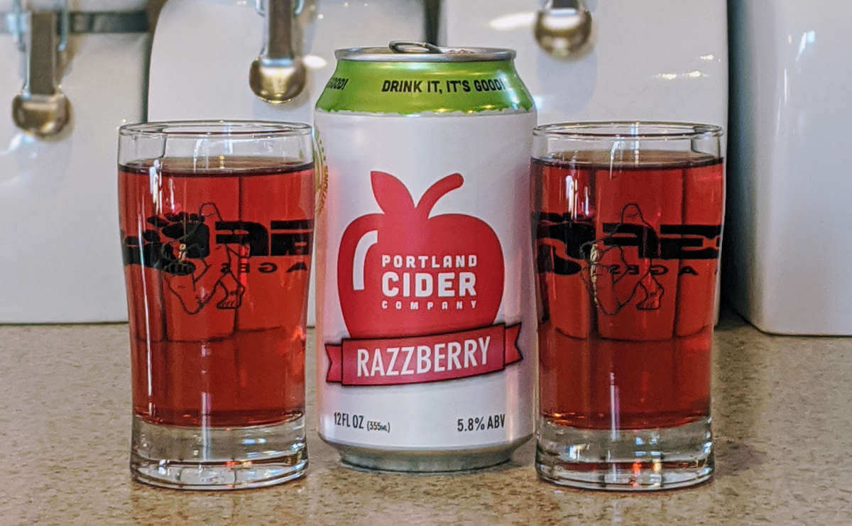 Portland Cider RazzBerry for a berry good summer seasonal