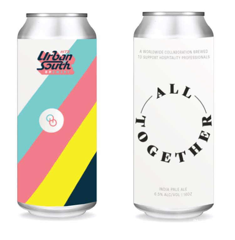 Urban South Brewery joins global collaboration, “All Together”; also producing hand sanitizer