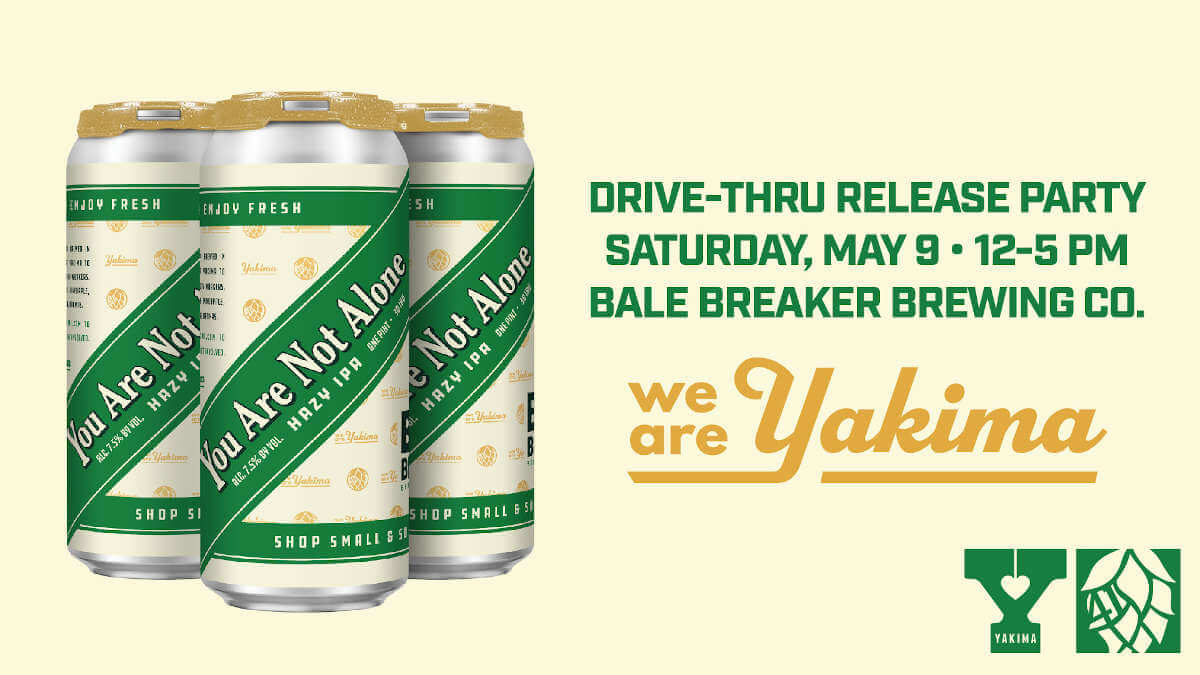 Bale Breaker Brewing teams with I Heart Yakima to release fundraising beer for pandemic relief
