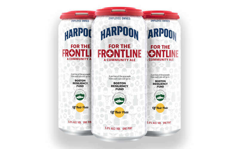 Harpoon Brewery releases “community ale” for pandemic relief; also producing hand sanitizer