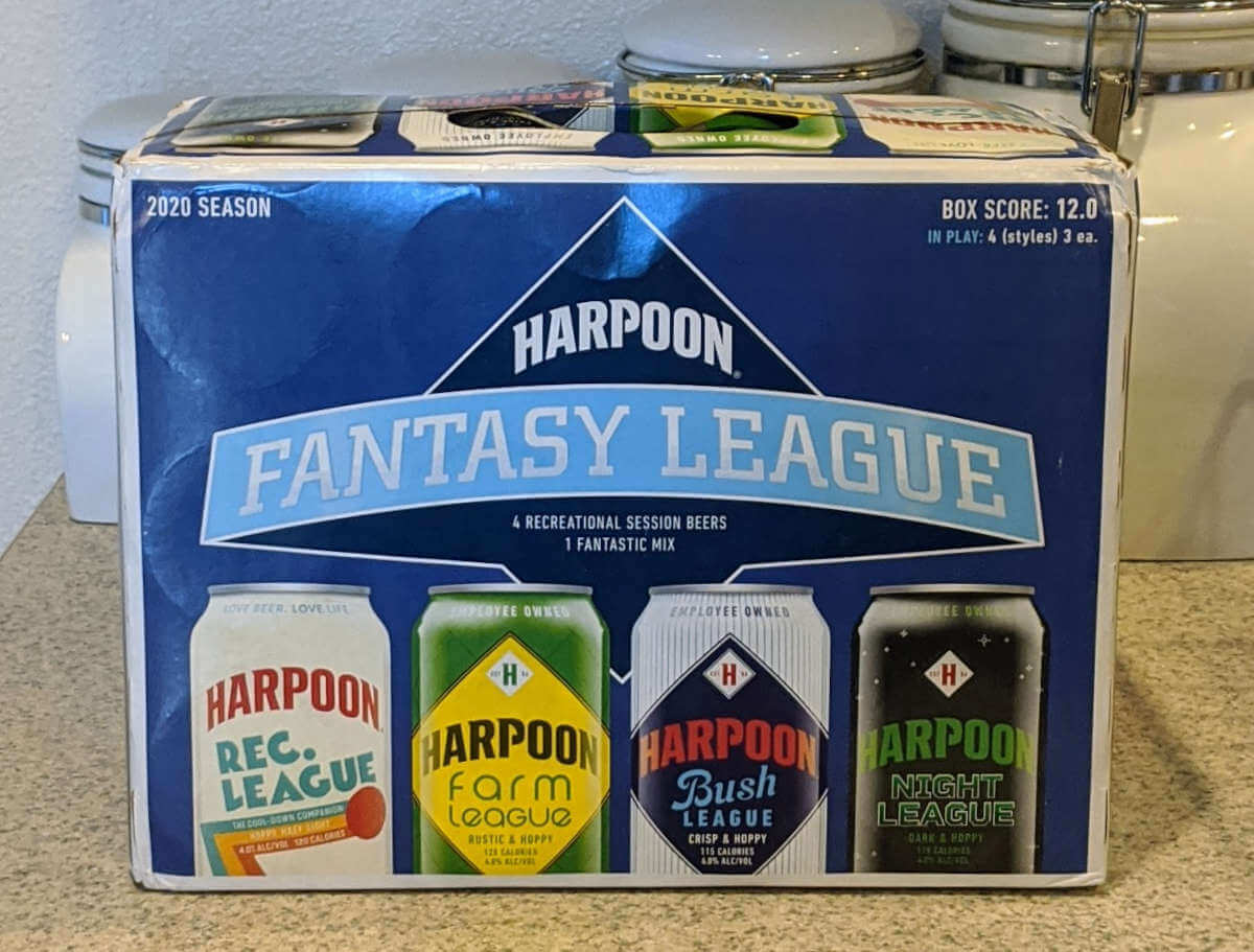 Sessionable drinking with Harpoon’s Fantasy League mix pack