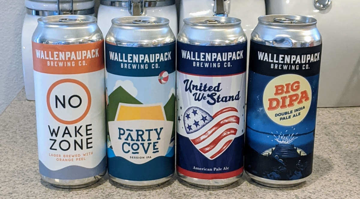 A selection of beers from Pennsylvania’s Wallenpaupack Brewing (reviews)