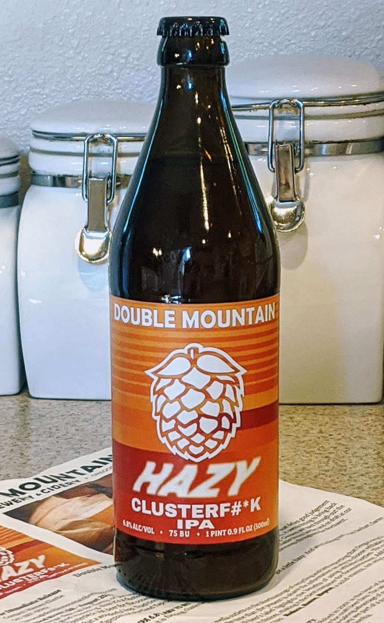 Received: Double Mountain Hazy Clusterf#*k IPA