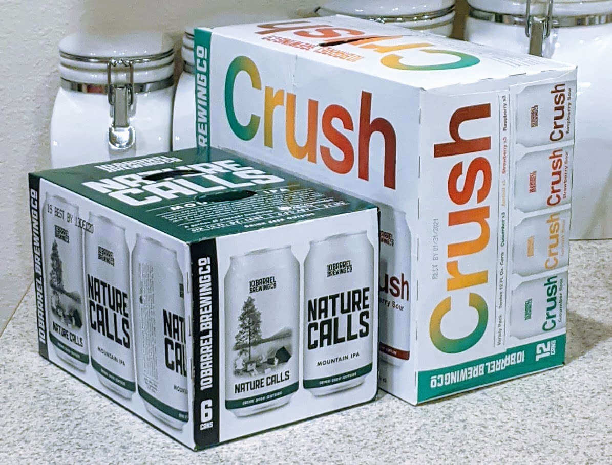 Received: Crushable cans from 10 Barrel Brewing