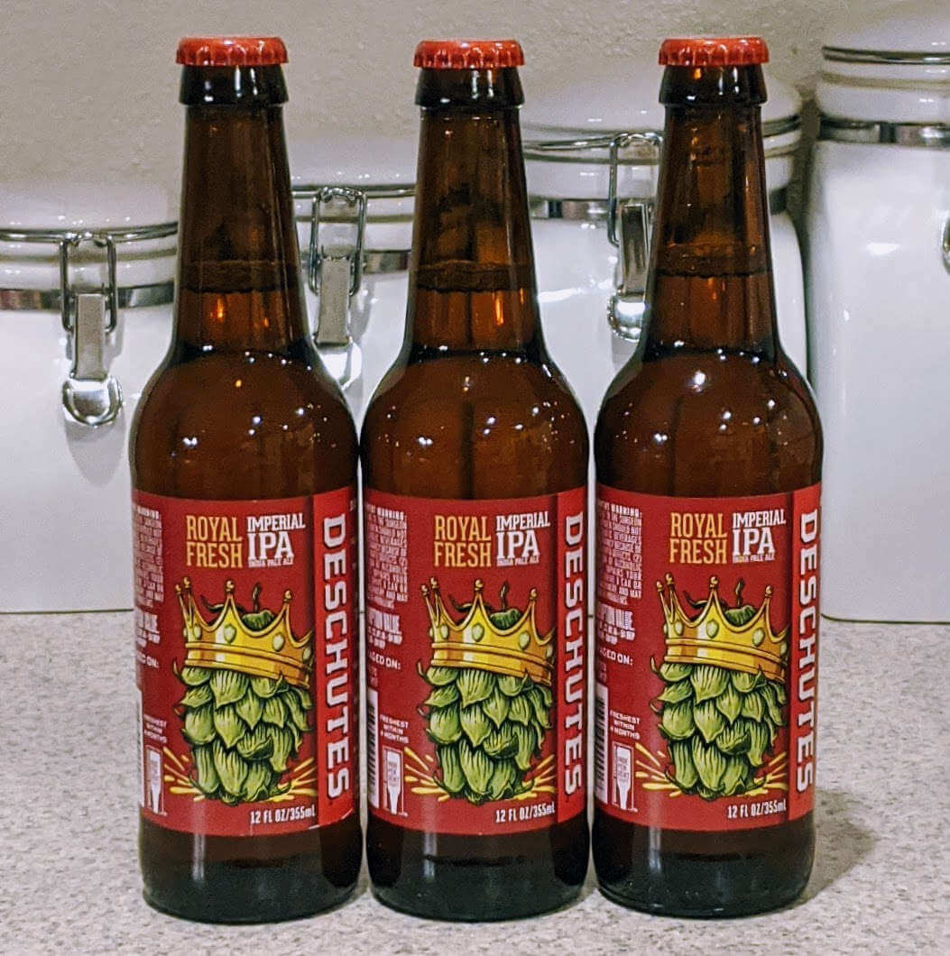 Received: Deschutes Brewery Royal Fresh Imperial IPA
