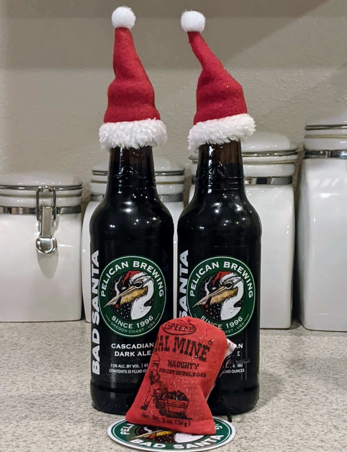 Received: Pelican Brewing Bad Santa Cascadian Dark Ale