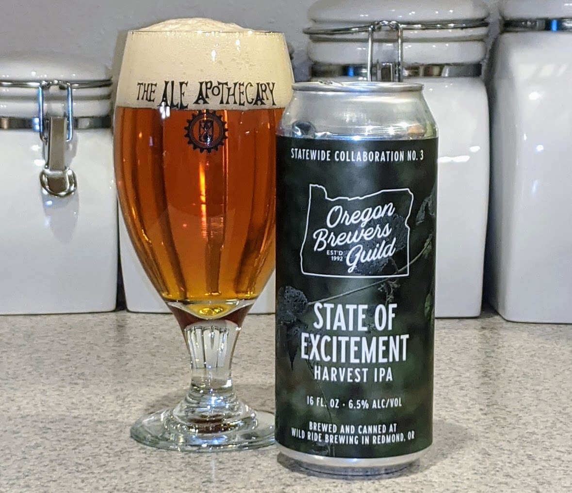 Latest print article: Considering State of Excitement Harvest IPA