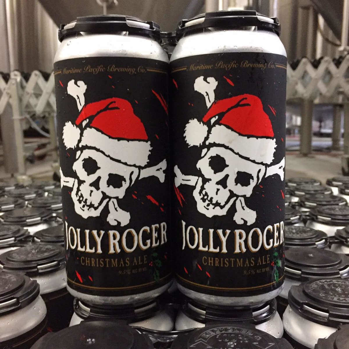 Advent Beer Calendar 2020: Day 9: Maritime Pacific Brewing Jolly Roger Christmas Ale