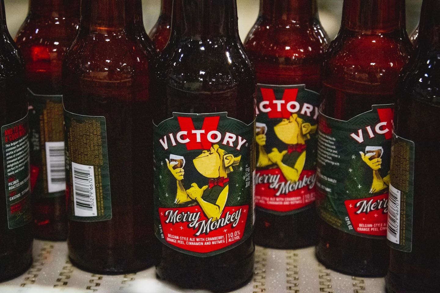 Advent Beer Calendar 2020: Day 5: Victory Brewing Merry Monkey