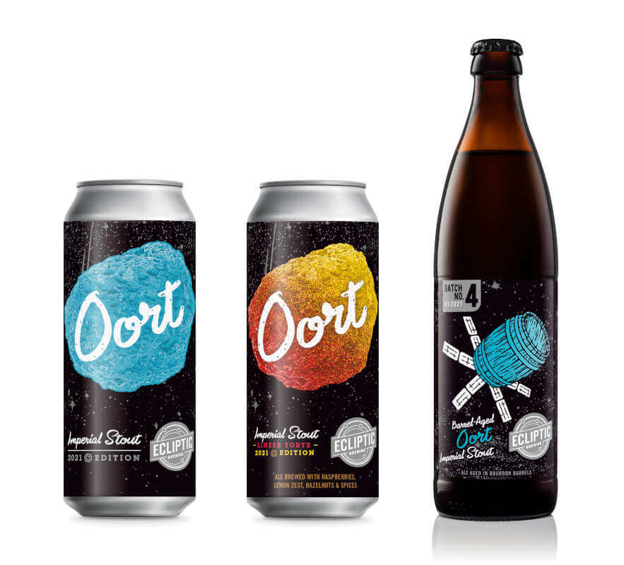 Ecliptic Brewing announces three Oort Imperial Stout variants for 2021