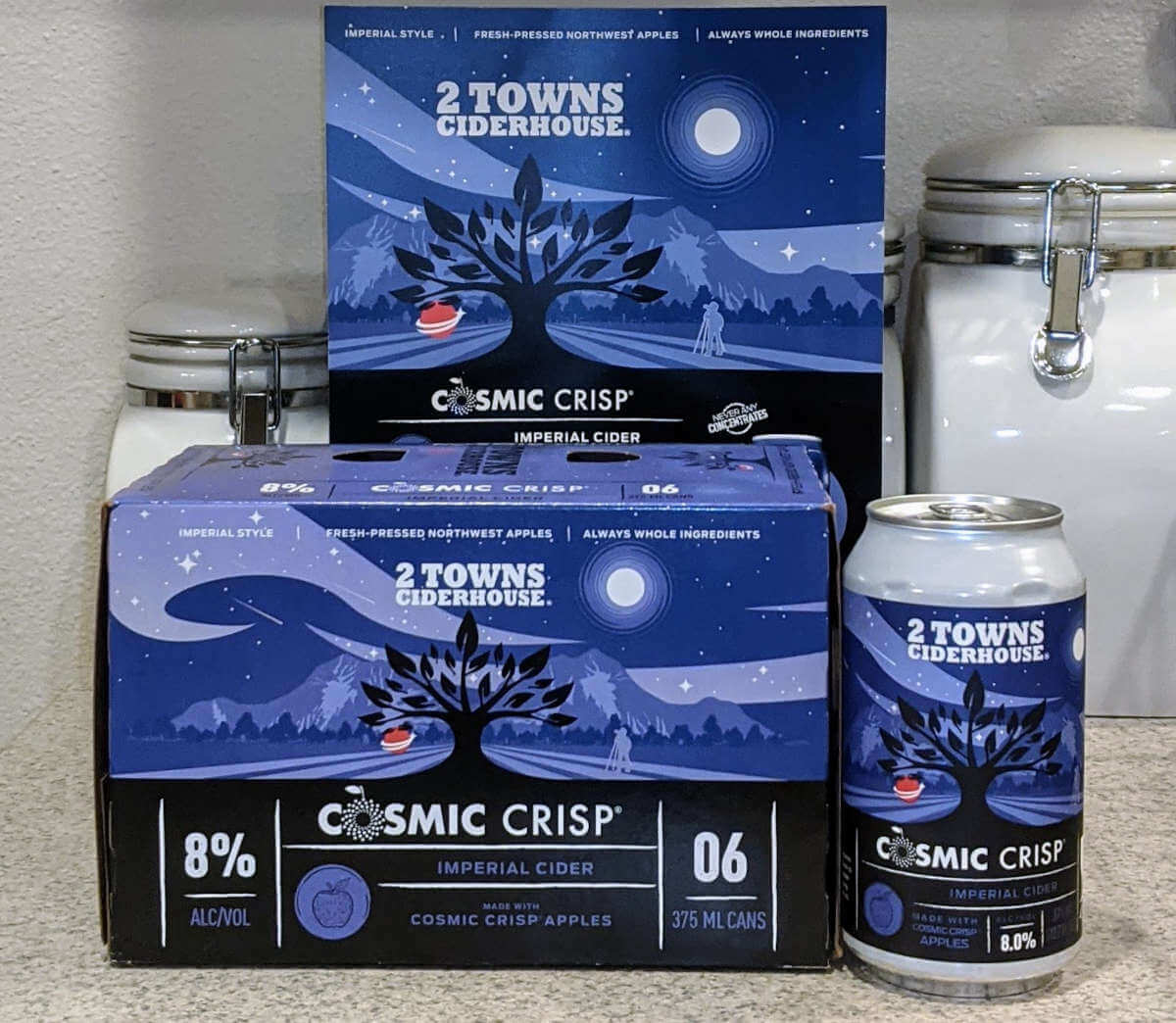 2 Towns Ciderhouse releases its first canned imperial cider, Cosmic Crisp® (received)