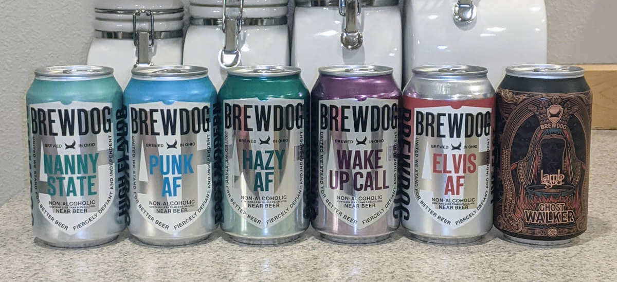 Drinking dry but Tasty AF: Reviewing BrewDog’s non-alcoholic beers