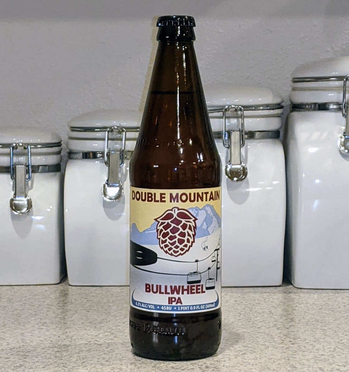 Received: Double Mountain Brewery Bullwheel IPA