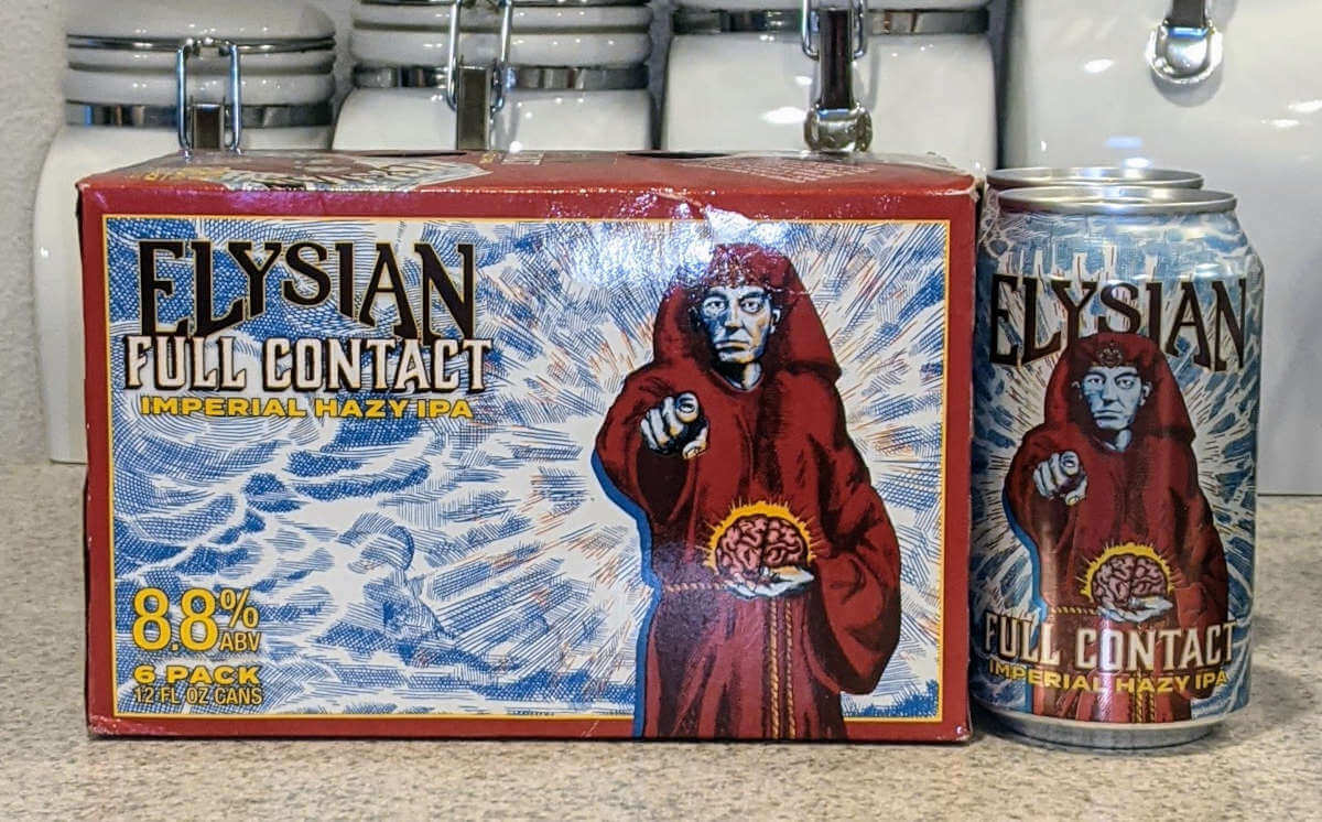 Received: Elysian Brewing Full Contact Imperial Hazy IPA
