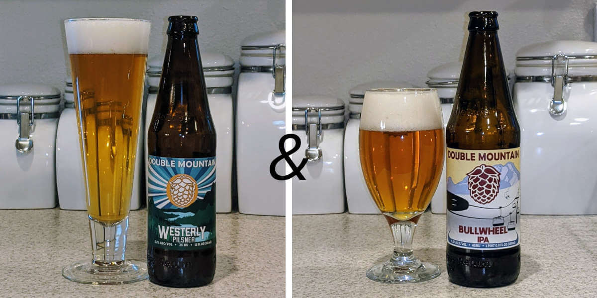 Double Mountain Brewery Westerly Pilsner & Bullwheel IPA reviews