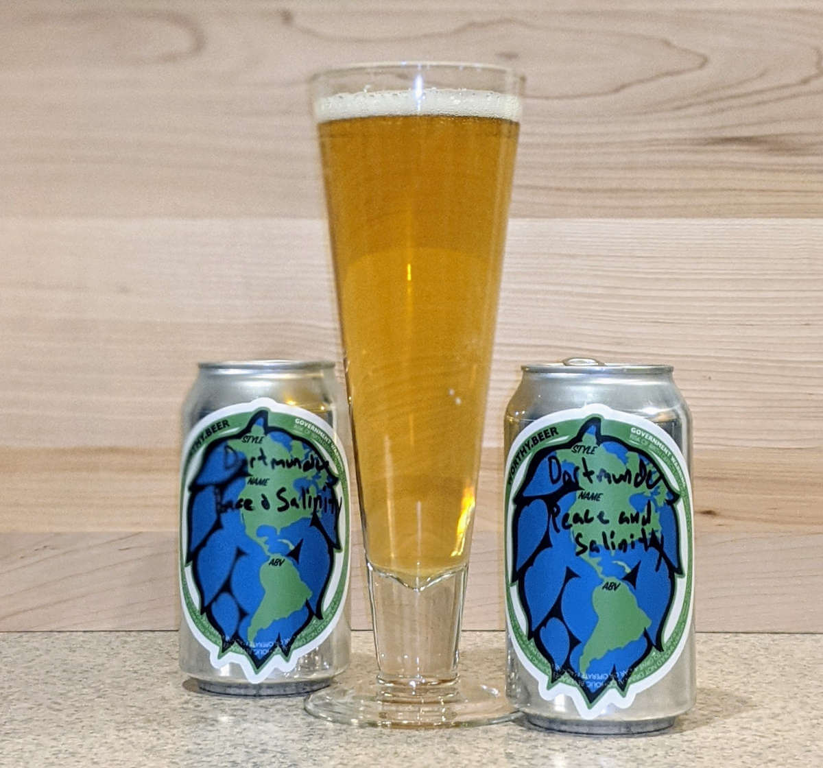 Latest print article: Worthy’s Peace and Salinity Lager, with smoky malt