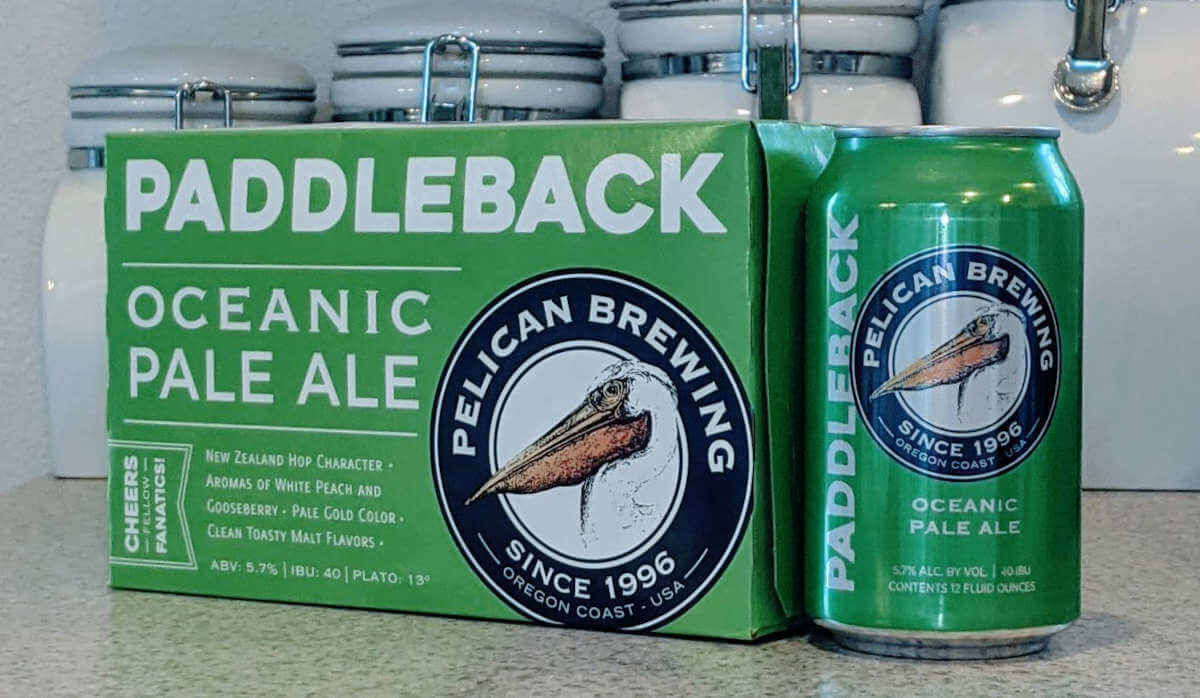 Pelican Brewing releases year-round Paddleback Oceanic Pale Ale (received)