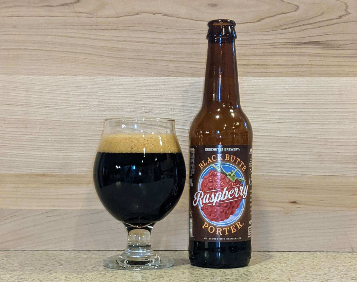 Latest print article: Reviewing Raspberry Black Butte Porter from Deschutes