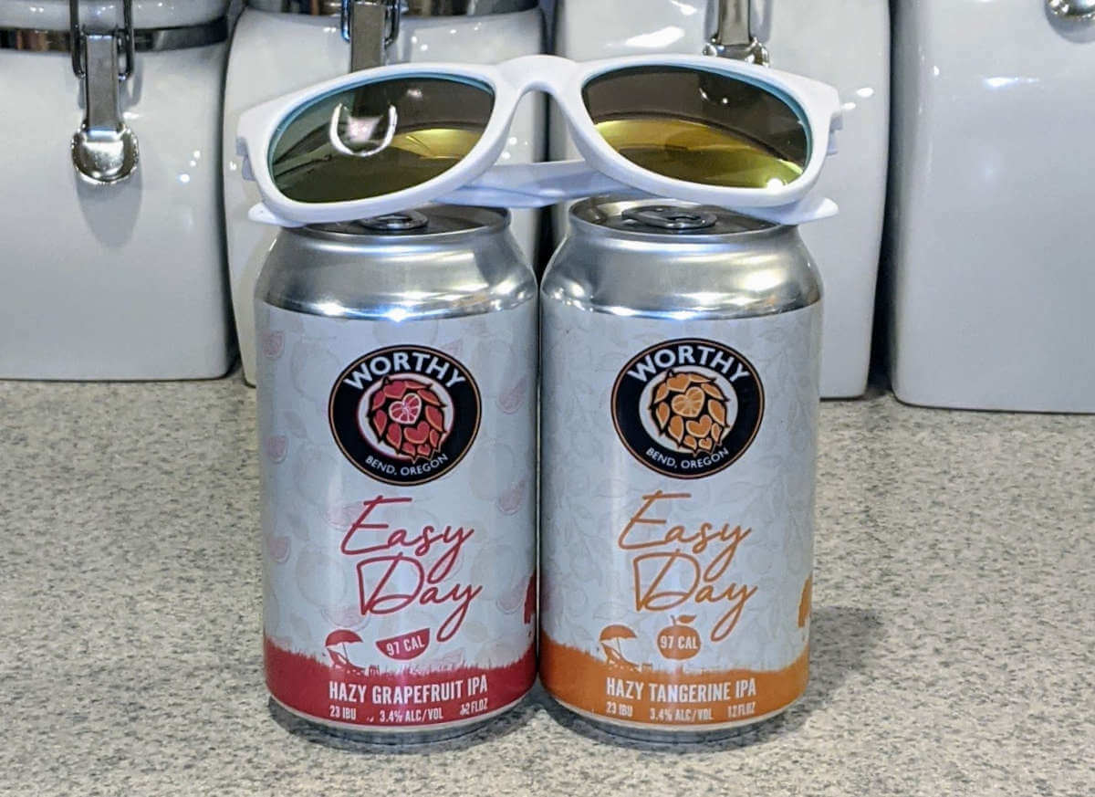 Received: The latest iteration of Easy Days Hazy IPAs from Worthy Brewing