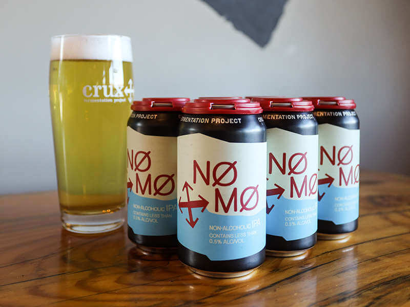 Crux Fermentation Project introduces NØ MØ Non-Alcoholic IPA