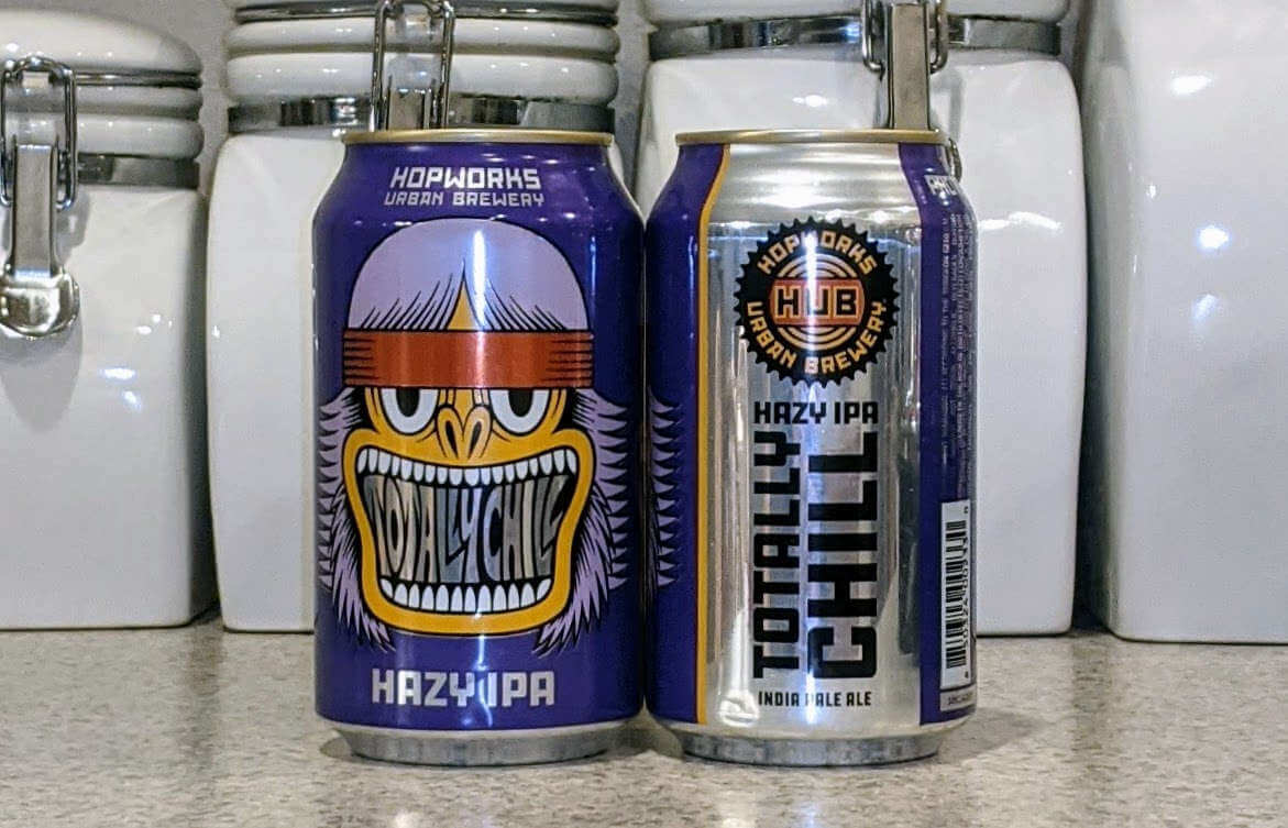 Received: Hopworks Urban Brewery Totally Chill Hazy IPA