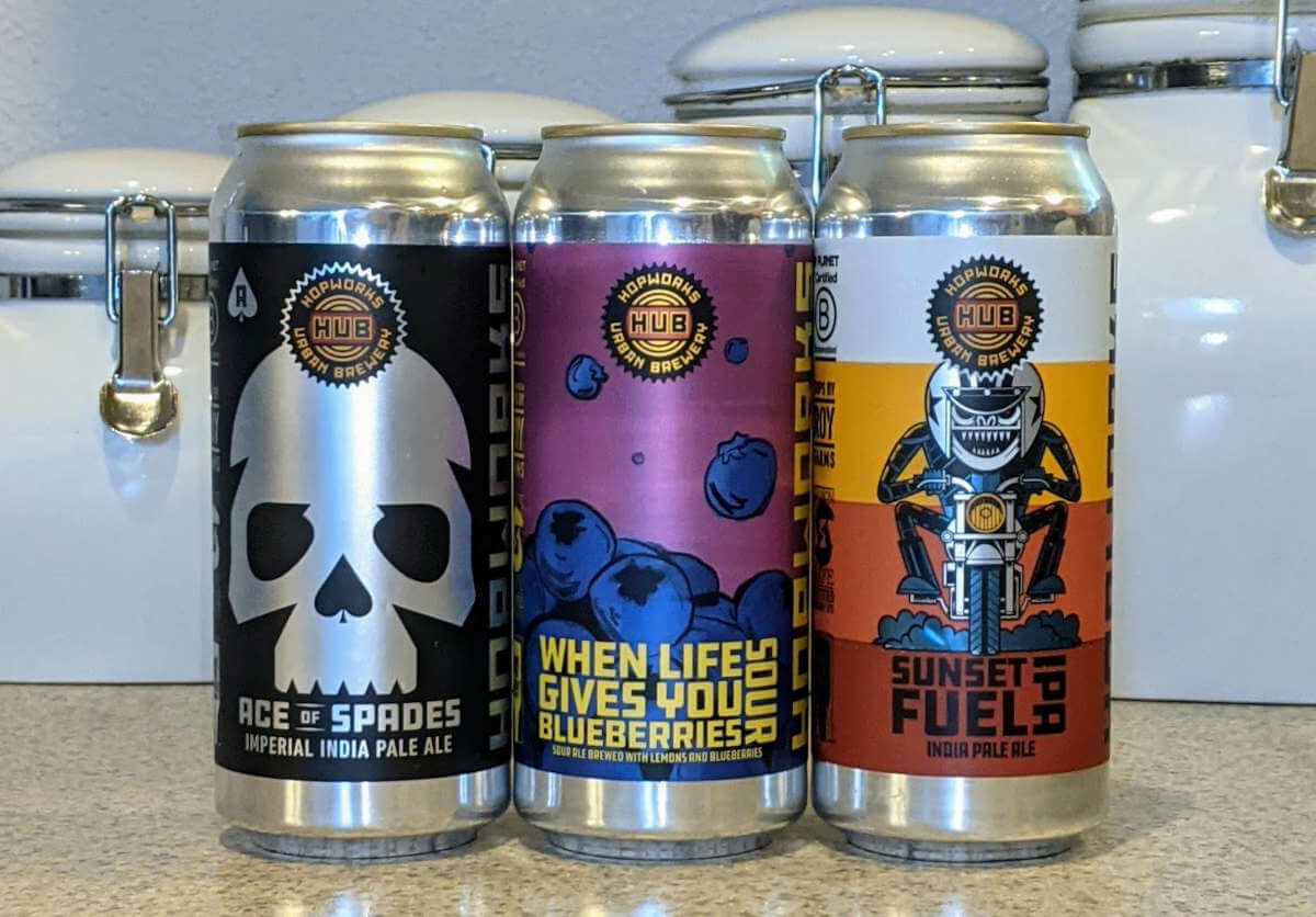 Three summer releases from Hopworks Urban Brewery (received)