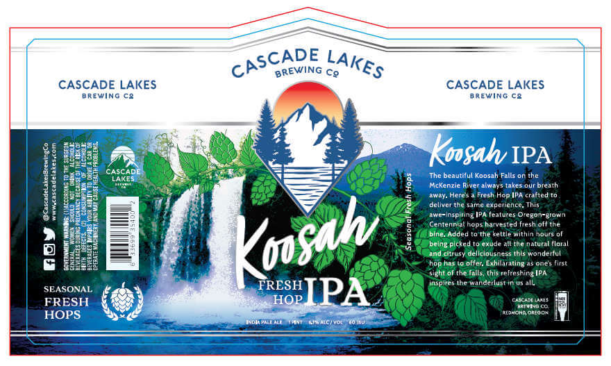 Cascade Lakes Brewing releases Koosah Fresh Hop IPA