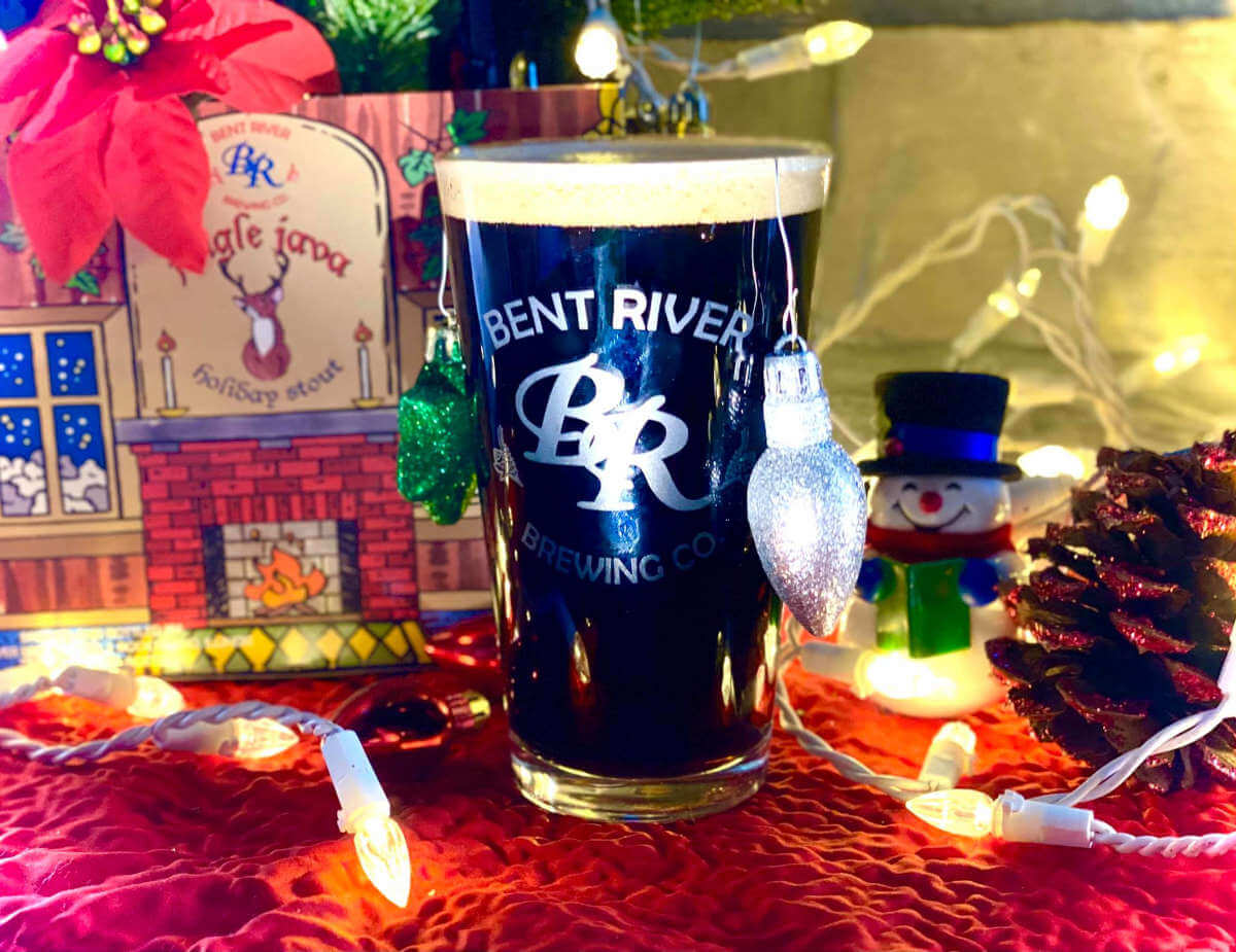 Advent Beer Calendar 2021: Day 1: Bent River Brewing Jingle Java Holiday Stout