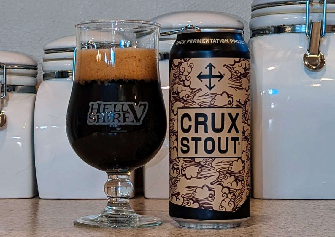 Crux Stout from Crux Fermentation Project: Big and roasty for the season