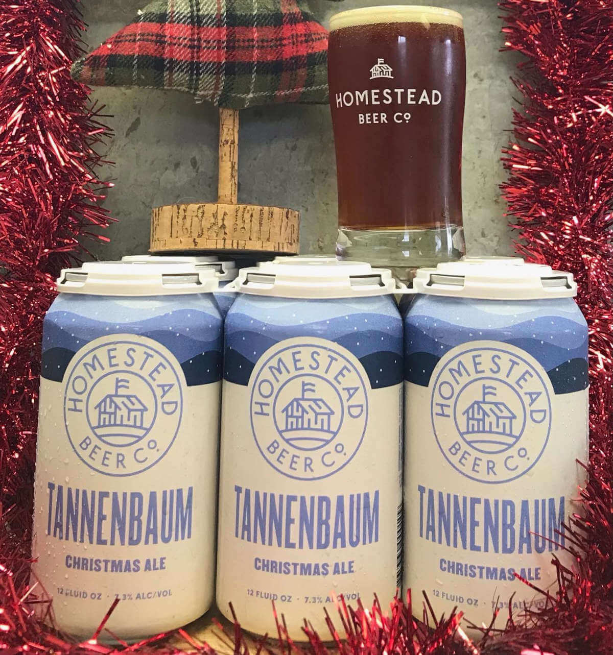 Advent Beer Calendar 2021: Day 3: Homestead Beer Company Tannenbaum Christmas Ale