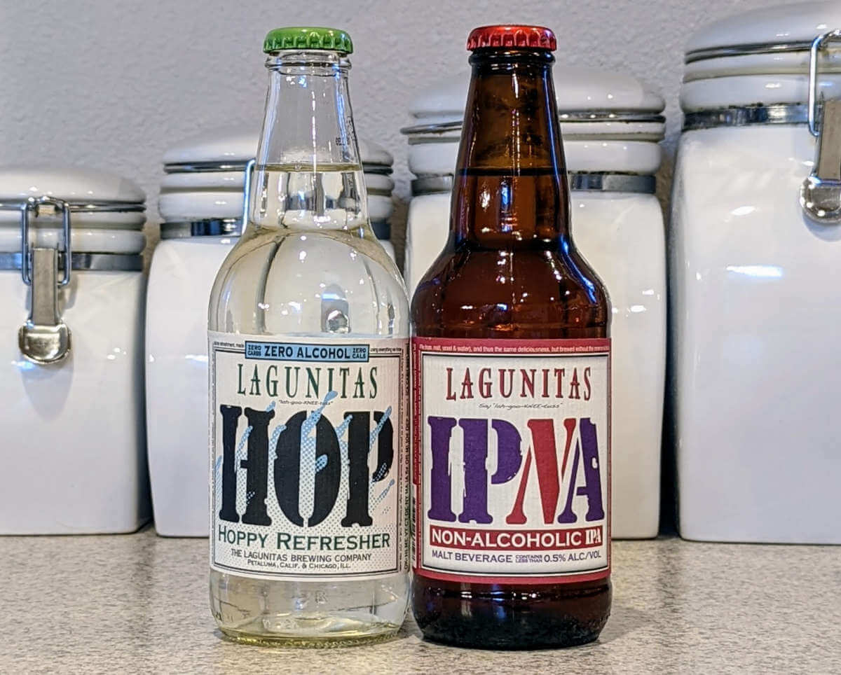 Non-alcoholic offerings from Lagunitas Brewing (reviews)
